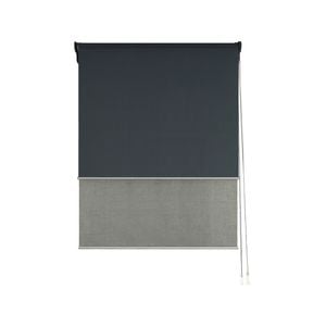 Windoware 120 x 240cm Charcoal Nash   Day Night Roller Blind