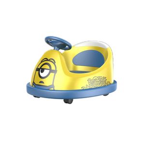 Gyroor Minions Electric Bumper Car Kids Ride-On Toy 4-6y