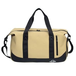 Waterproof Gym Travel Duffel Bag Brown
