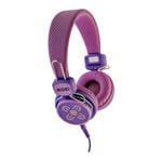 Moki Kids Safe Headphones - Pink & Purple [ACC HPKSPP]
