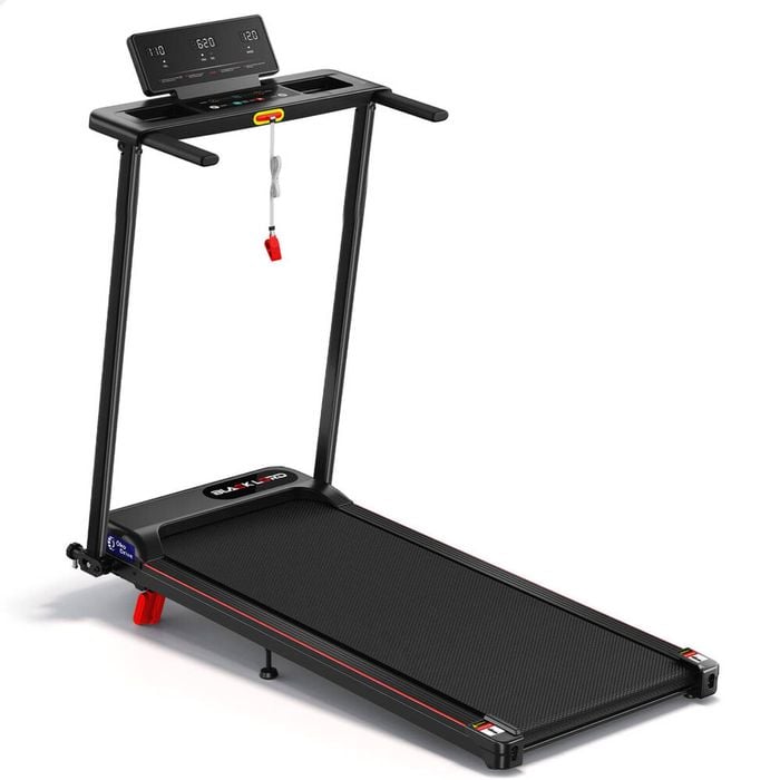 BLACK LORD Treadmill Electric Running Machine Foldable Incline
