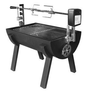 Jumbuck Novo Small Charcoal Spit Roaster - Battery