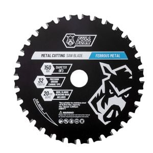 Full Boar 150mm 32T Ferrous Metal Circular Saw Blade FBCSB150-32MC