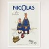 Galrie Nicolas Fine Bottles Vintage French Art Poster by Jules Isnard Dransy (1930) Home, White Frame, A2 42x 60cm (16 x 24inch)