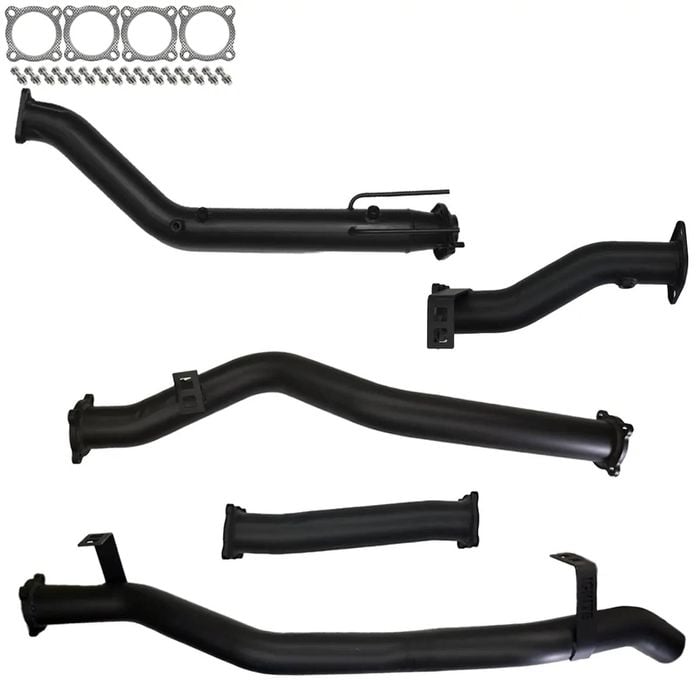 Ignite Exhausts Turbo Back For Toyota Landcruiser 79 Series V8 S/cab 3" No Cat & Straight Pipe Only 409 Stainless Steel