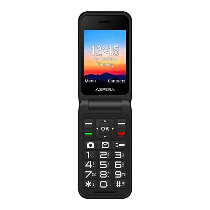 Aspera F46 2.8" 128GB/48MB Flip Phone - Green [ASP111000]