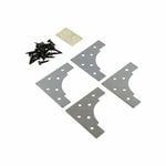 Everhang Picture Frame Corner Reinforcement Plates - 4 Pack