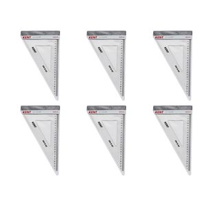 6x Kent Set Square 260mm 60 Deg Home/school Technical Drawing/graphic Design