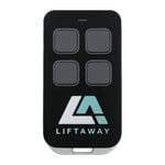 Liftaway LA234 Compatible Garage Door Remote B&D PTX4