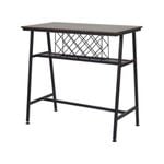 Viviendo Dining Table, Bar Table with Wine Storage Rack - Industrial Style