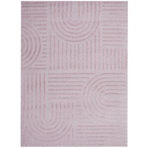 Arch Dior Pink 330x240cm - Extra Large Pet Friendly Power Loomed Rug