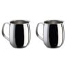 2PK Pezzetti 9 Cup Milk Pot Stainless Steel Frothing/Serving Coffee Accessory