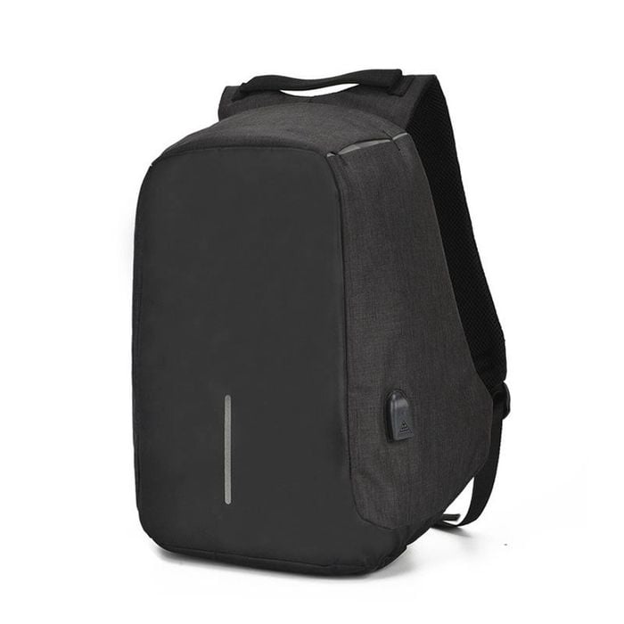 Catzon Laptop Backpack With Usb Charging Port Waterproof Bag-black