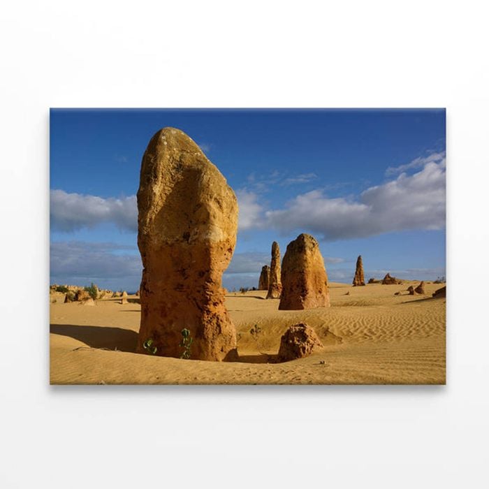 The Pinnacles Desert Western Australia Stone Formations  Print 100% Australian Made 90 x 60cm  (Stretched)