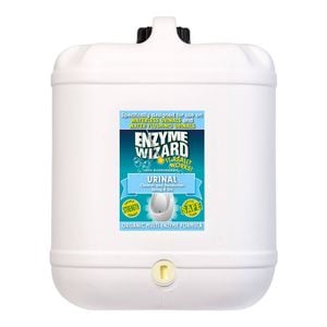 Enzyme Wizard Urinal Cleaner & Deodoriser For Waterless/Flushing Urinals 20L