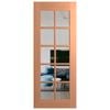 Hume Doors & Timber 620 x 2040 x 35mm Internal Door SPM Lincoln Clear Glass LIN10