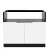 AlfrescoPlus 1060mm Arctic White BBQ Module and Air Frame