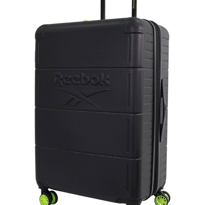 Reebok Wanderer Large 125L Hard Shell Case Suitcase Luggage Black