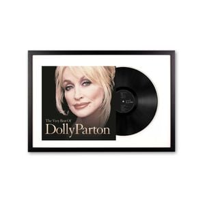 Framed Dolly Parton The Very Best Of Dolly Parton Vinyl Album Art