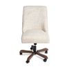 1825 Interiors Zen Office Swivel Chair Seat Furniture White/Light Grey/Cream
