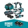 Makita 18V Brushless 6 Piece Combo Kit DLX6136TX1