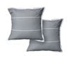 Jason Pair of Calista Granite European Pillowcases 65 x 65cm