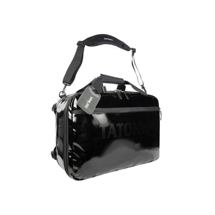 Tatonka Nylon Flight Outdoor Travel Duffel Bag Black Gloss