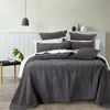 Geraldton Coverlet Coal Queen/king Bed With Pillowcase