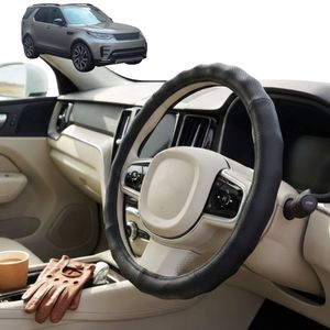 Australian Goose Steering Wheel Cover for Land Rover Discovery 2017 - Current (D5) Circle Black