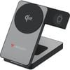Verbatim 3-in-1 Qi2 Magnetic Wireless Power Bank Magsafe 10000mah Grey
