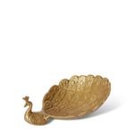 E Style Peacock Home Decorative Trinket Dish - 20 x 15 x 7cm
