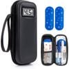 Catzon Insulin Cooler Travel Case with Temperature Display-Black