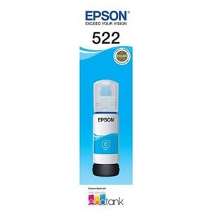 Epson Epson T522 Cyan EcoTank 522 Ink Toner Bottle C13T00M292 Genuine Original