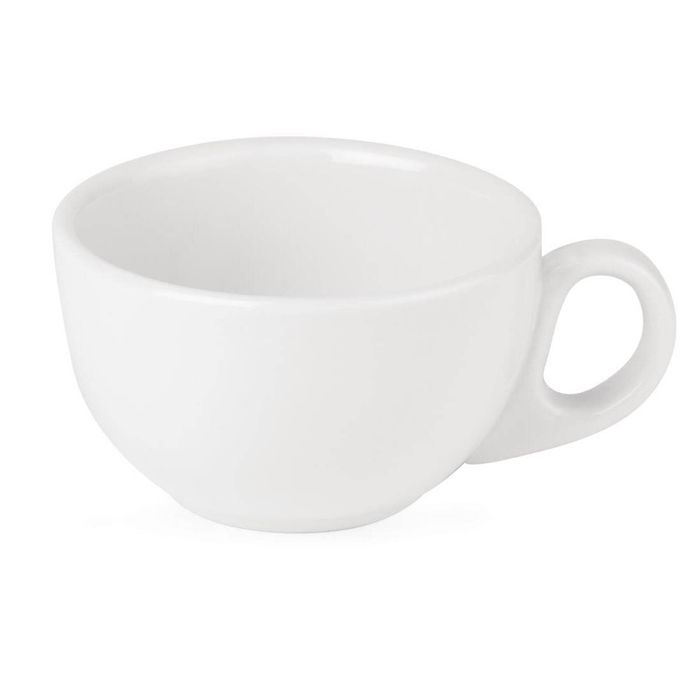 Olympia Athena Coffee Cups White Ceramic 228ml 24 Pack