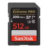 SanDisk Extreme Pro 512GB SDXC SDXXD Memory Card [SDSDXXD-512G-GN4IN]
