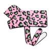 Annabel Trends Hot Dog Beach Hoodie Dog Towel Pink Ocelot Large