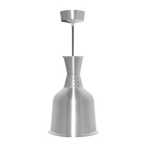 Apuro Heat Shade Standard Silver Finish Commercial Catering Food Warmer Lamp