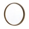 Furb Wooden Wall Mirrors Round Makeup Mirror Bathroom Home Decor 100CM