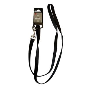 Flamingo 130 x 1.5cm Black Ziggi Dog Leash