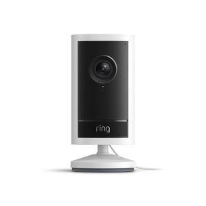 Ring Outdoor Camera Pro 4K Security Camera Plug-In White