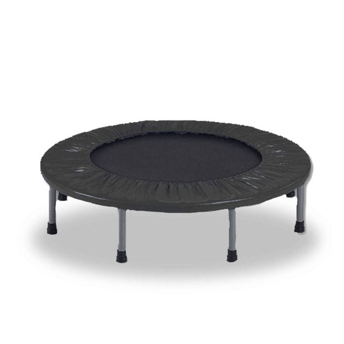 38" Mini Trampoline Jogger Rebounder Home Gym Workout Fitness Black