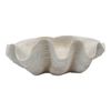 Decorative 53cm Resin Clam Shell/Trinket Tabletop Display Home Decor XL White