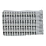 Jenny Mclean Pom Pom Hand Towel with fringes 550GSM - Grey tones