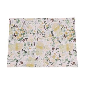 4pc Bas Phillips Printed Linen Looks Placemat Set Green Wonderland 33x45cm
