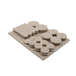 Surface Gard 19 - 108mm Beige 33 Piece Multi Felt Pack