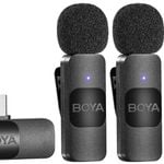 Boya BY-V20 Wireless Lavalier Lapel Microphone Type-C