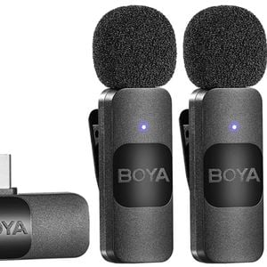 Boya BY-V20 Wireless Lavalier Lapel Microphone Type-C
