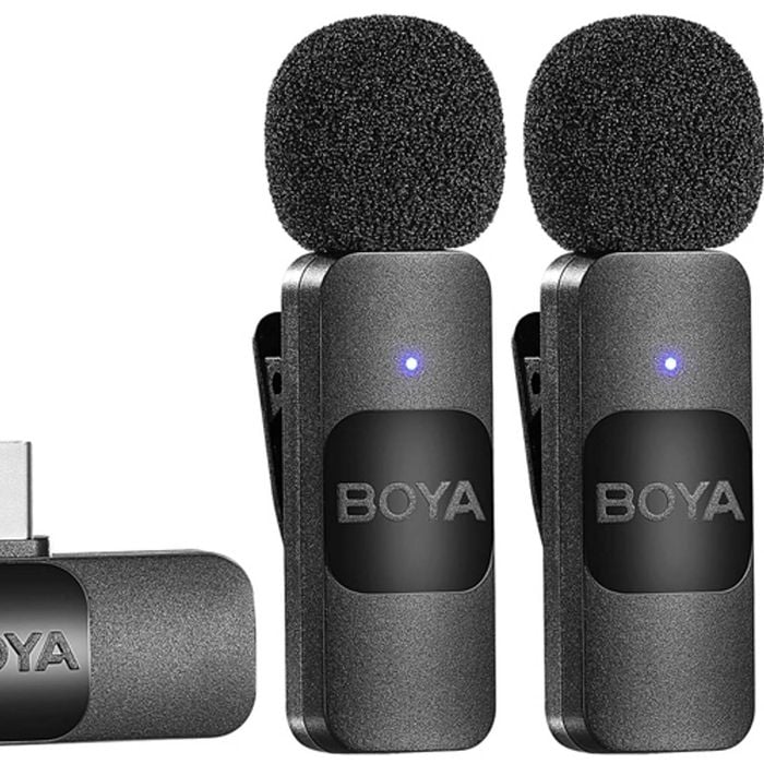 Boya BY-V20 Wireless Lavalier Lapel Microphone Type-C