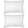 2PK Ardor Boudoir King Size Zip Closure Pillow Protector 51 x 91cm White