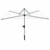 Daytek Light Grey MK2 M48 Rotary Clothesline